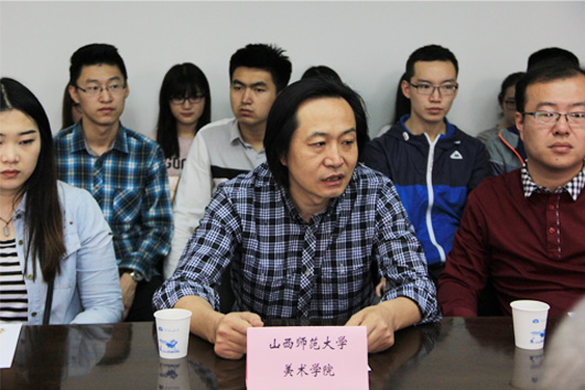 2李晓庵院长致欢迎词并介绍 成人论坛
发展情况