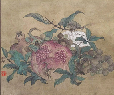 《吉祥多子图》王婵
